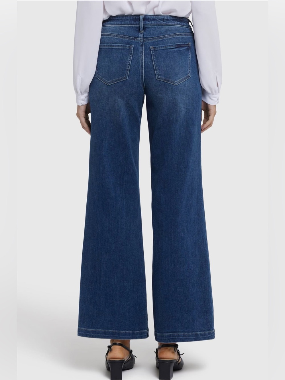 NWT NYDJ Teresa Wide Leg Jeans Size 8 - Picture 2 of 9